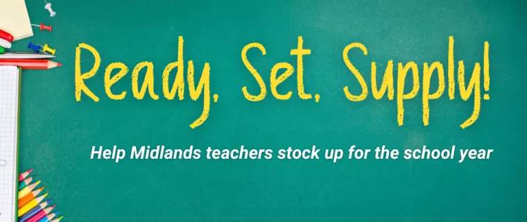 Ready Set Supply - Helping Midlands teachers stock up for the school year.